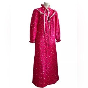 Vintage Pink Floral Chemise